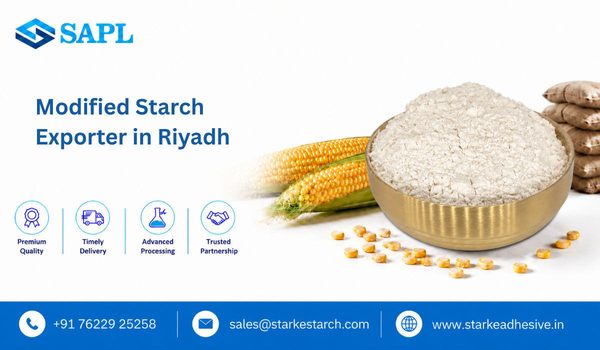 Modified Starch Exporter in Riyadh