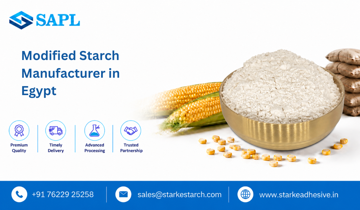 Modified Starch Manufacturer in Egypt