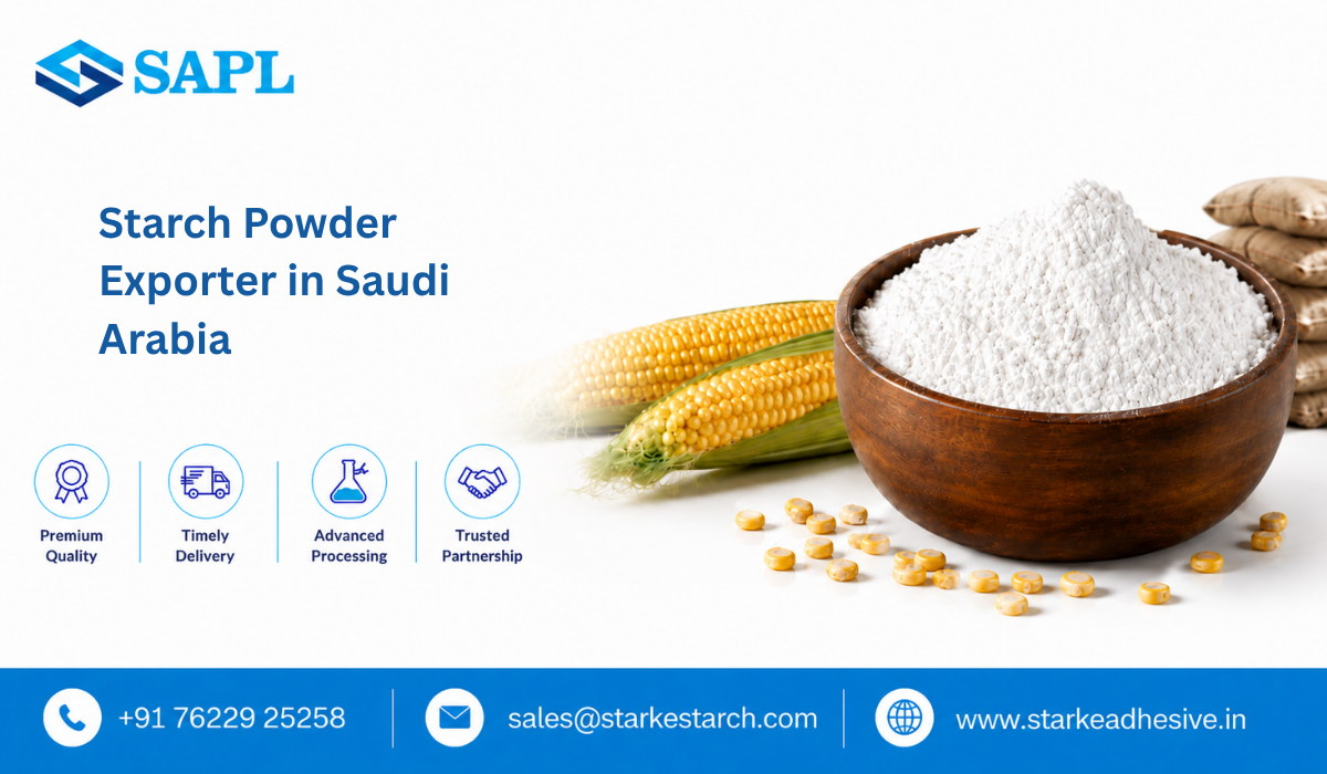 Starch Powder Exporter in Saudi Arabia