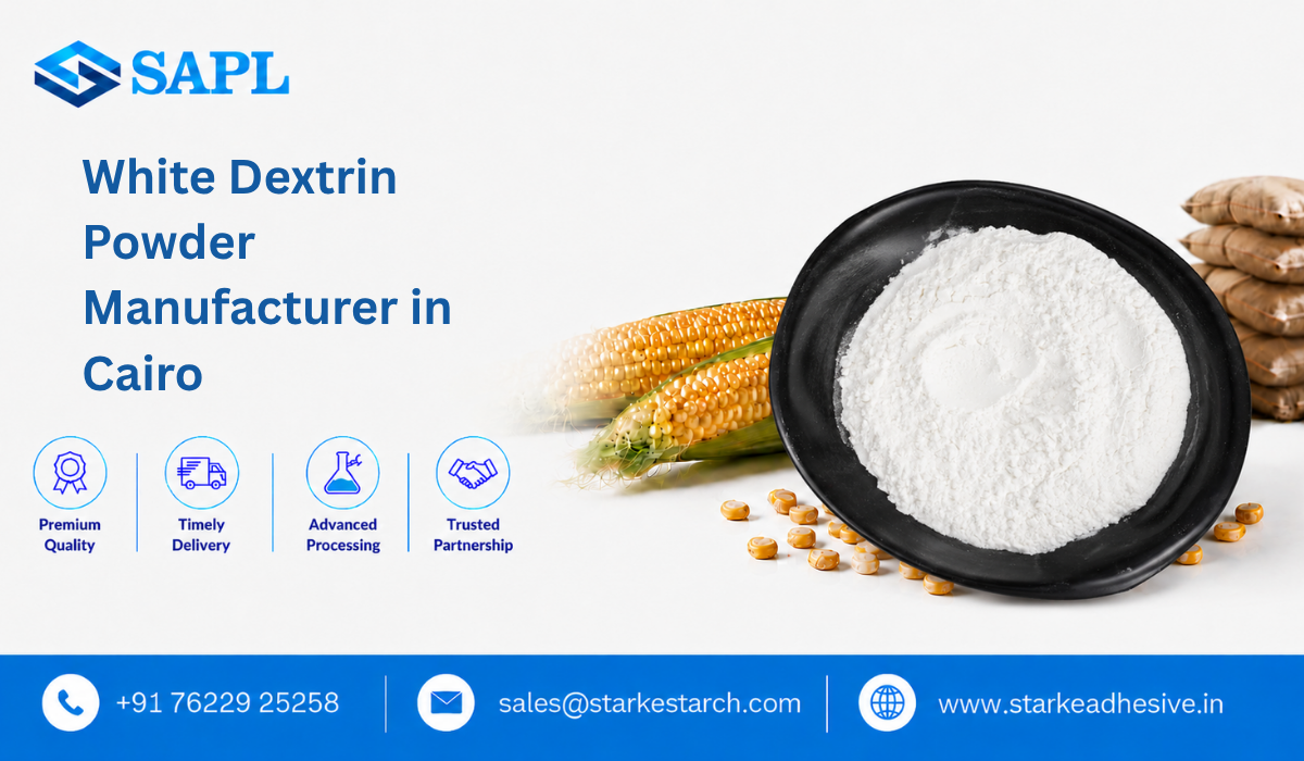 White Dextrin Powder Manufacturer in Cairo