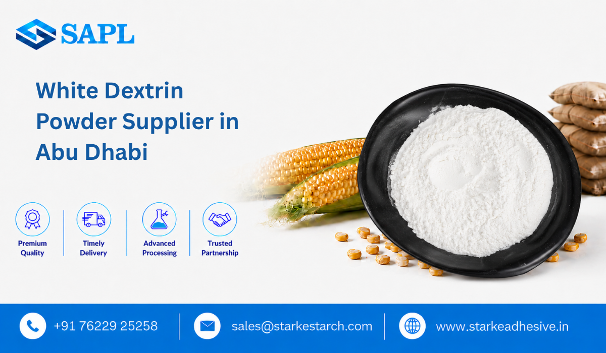 White Dextrin Powder Supplier in Abu Dhabi
