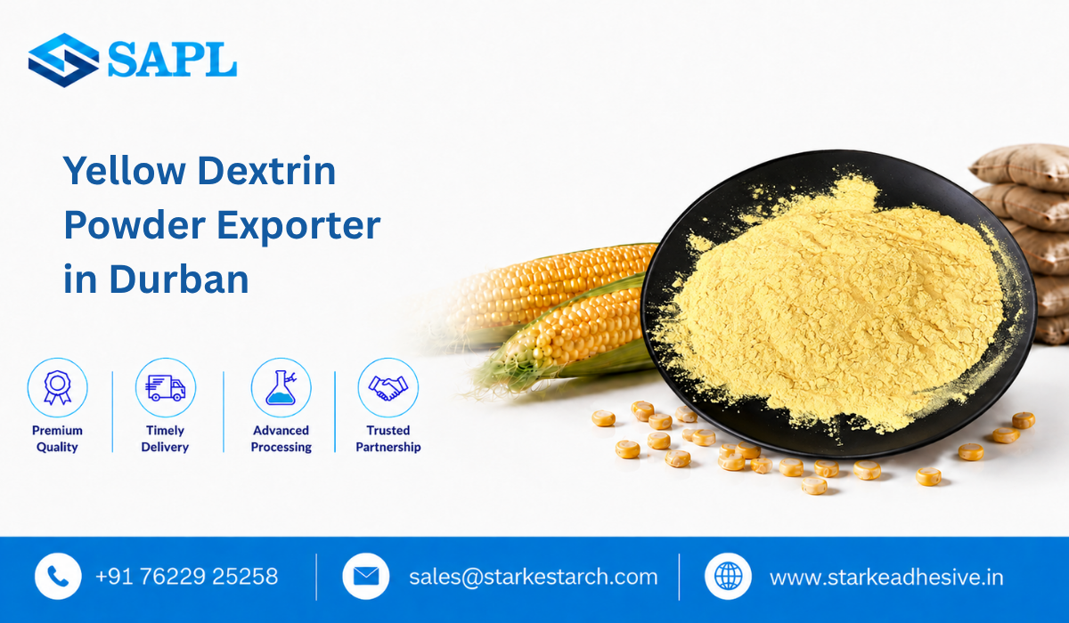 Yellow Dextrin Powder Exporter in Durban